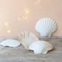 Natural White Deep Scallop Shells - Pack 10. Deep scallop shell for candles, jewellery holder, decor, craft projects